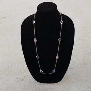 Minaret Station necklace in pink